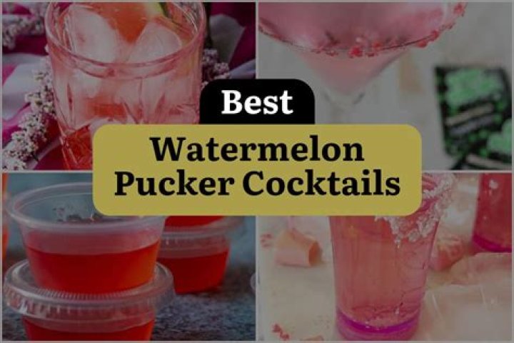 What is watermelon pucker